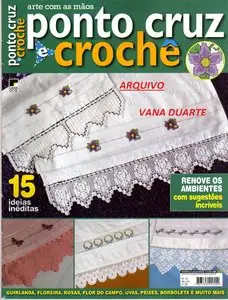 Arte com as maos Ponto Cruz & Croche № 10 2008