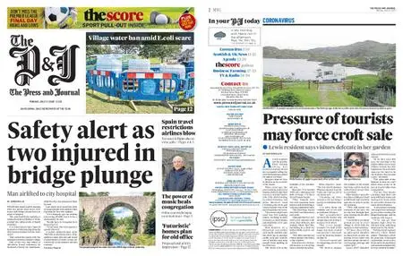 The Press and Journal Aberdeenshire – July 27, 2020
