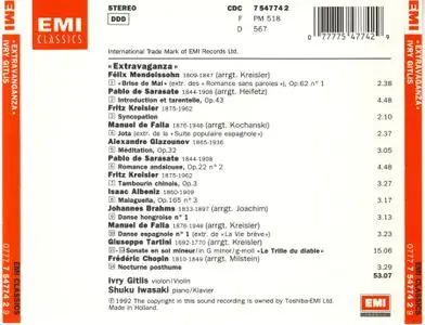 Ivry Gitlis - Extravaganza (1992)