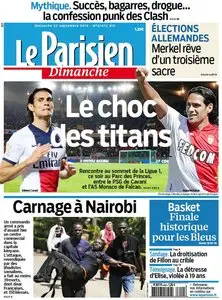 Le Parisien du Dimanche 22 Septembre 2013