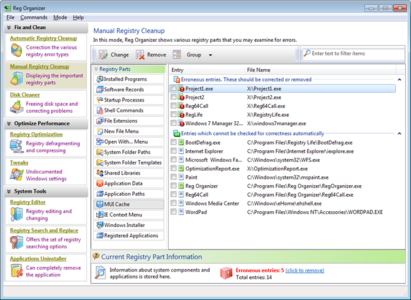 Reg Organizer 6.55 DC 30.09.2014 + Portable