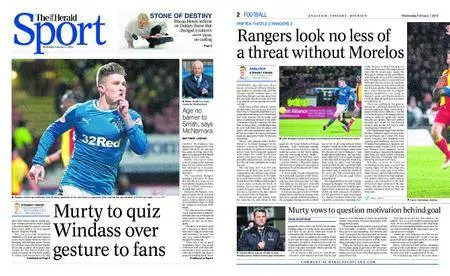 The Herald Sport (Scotland) – February 07, 2018