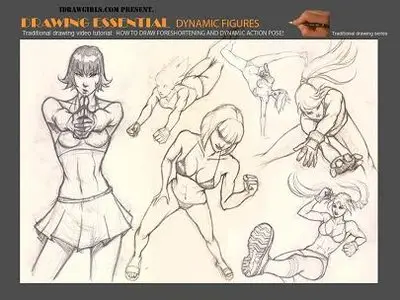 IDRAWGIRLS - Drawing Essenstials: Dynamic Figures