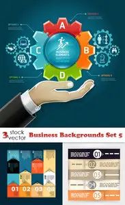 Vectors - Business Backgrounds Set 5
