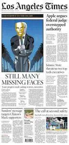 Los Angeles Times February 26, 2016