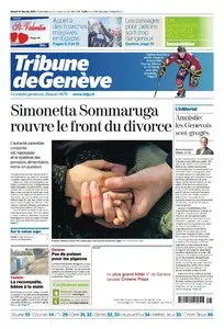 TRIBUNE DE GENEVE  01 Février 2011