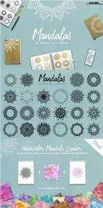 CreativeMarket - Aboree Mandala Collection Bundle