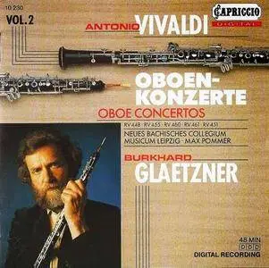 Burkhard Glaetzner - Vivaldi: Oboe Concertos, Vol.2 (1989)