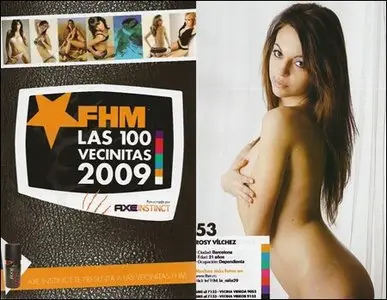 FHM Las 100 Vecinitas 2009 - September 2009 Supplement (Spain)