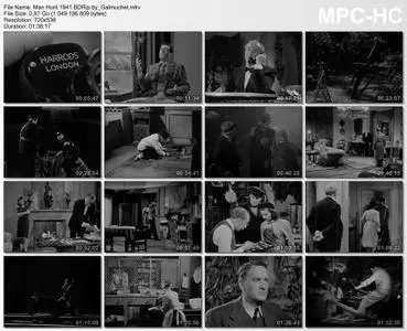 Man Hunt / Chasse à l'Homme (1941)