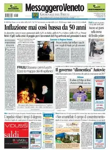 IL MESSAGGERO VENETO UDINE 5 GENNAIO 2010