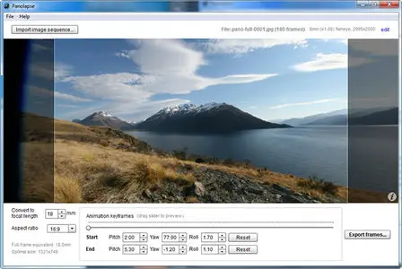 Panolapse 1.16 (Win/Mac)