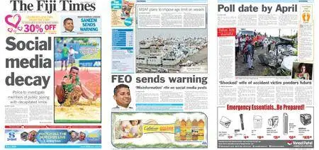 The Fiji Times – February 09, 2018