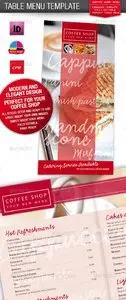 GraphicRiver Cafe, Coffee Shop / Restaurant Menu
