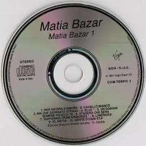 Matia Bazar - Matia Bazar 1 (1976) {1991, Remastered}