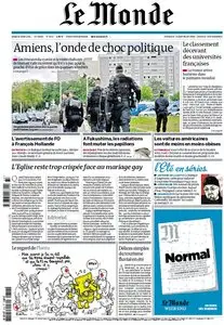 Le Monde du Jeudi 16 Aout 2012