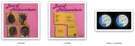 Ambassadeurs ‎- Best Of Ambassadeurs (1983) FR 1st Pressing - LP/FLAC In 24bit/96kHz