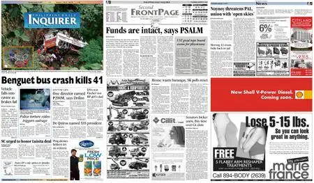 Philippine Daily Inquirer – August 19, 2010