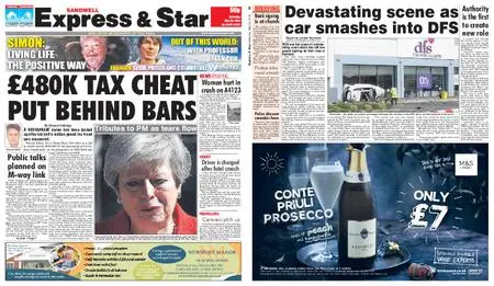 Express and Star Sandwell Edition – May 25, 2019