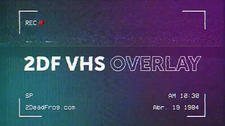 2DF VHS Overlay 36056406