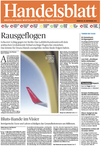 Handelsblatt vom Dienstag, 30. September 2014