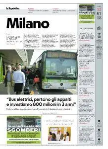 la Repubblica Milano - 13 Luglio 2018