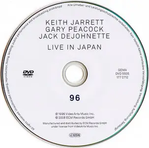 Keith Jarrett - Live In Japan 93/96 (2008) [2DVD] + The 100th Performance In Japan (2002) [DVD] [combined repost]