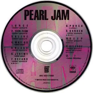 Pearl Jam - Ten (1991) Japanese Press