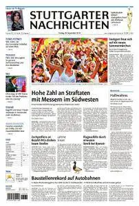 Stuttgarter Nachrichten Blick vom Fernsehturm - 28. September 2018