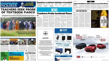 Philippine Daily Inquirer – August 12, 2019