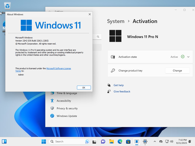 Windows 11 AIO 16in1 22H2 Build 22621.2283 (No TPM Required) Office 2021 Pro Plus Multilingual Preactivated