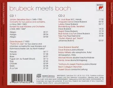 Dave Brubeck Quartet - Brubeck Meets Bach [2CD's] (2007) {SONY 869706032}