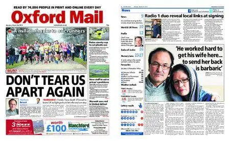 Oxford Mail – March 26, 2018