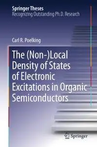 The (Non-)Local Density of States of Electronic Excitations in Organic Semiconductors