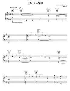 Sex Planet - Celine Dion, R Kelly (Piano-Vocal-Guitar)