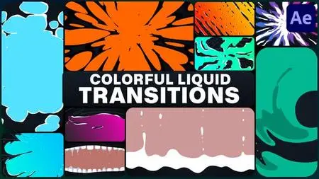 Colorful Liquid Transitions for After Effects 51137551