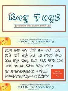 CM - Annie's Rag Tag Font 1164355