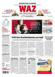 WAZ Westdeutsche Allgemeine Zeitung Moers - 30. September 2017