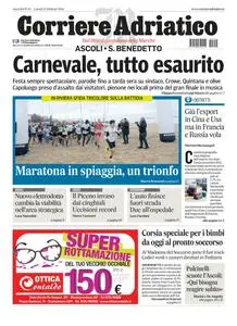 Corriere Adriatico Ascoli - 12 Febbraio 2024