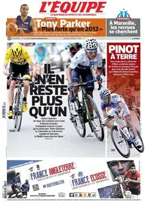 L'Equipe du Jeudi 23 Juillet 2015