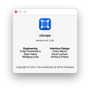 xScope 4.6 macOS