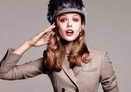 Frida Gustavsson - Victor Demarchelier Photoshoot 2012