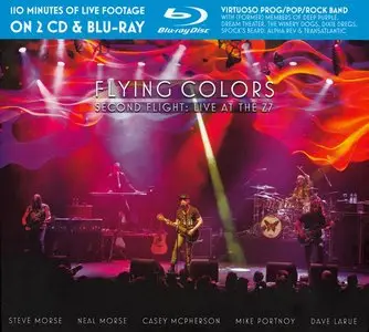 Flying Colors - Second Flight: Live At The Z7 (2015) [2CD + Blu-ray]