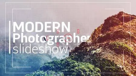 Modern Photographer Slideshow Opener - Project for After Effects (VideoHive)