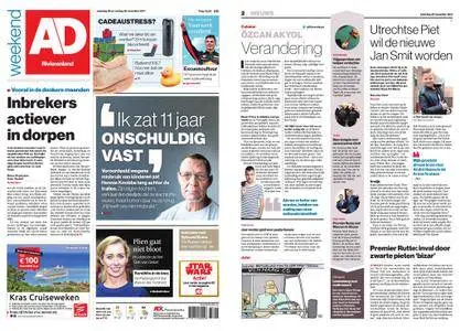 Algemeen Dagblad - Rivierenland – 25 november 2017