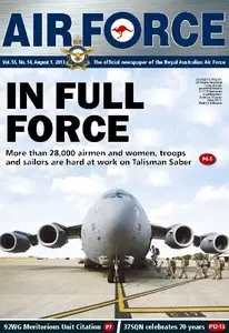 AIR FORCE - Vol.55, No.14, August 1, 2013