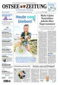 Ostsee Zeitung Greifswalder Zeitung - 08. August 2018