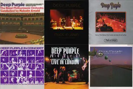 Deep Purple: Live Albums part 1 (1969 - 1988) Re-up