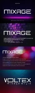 Mixage - Modern Font