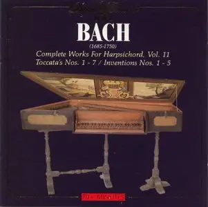J.S.Bach -  Toccatas Nos.1-7, Inventions Nos.1-5 [Complete Works For Harpsichord, Vol.11]